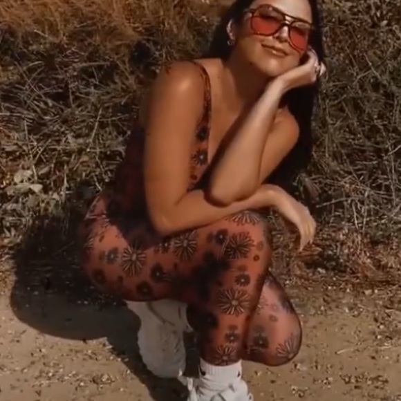 ♥️… Goldsheep Summer of love Collection Floral Leggings Daisy - Picture 3 of 12